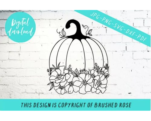 Tips Jual Floral Pumpkin & Halloween SVG di Luar Negeri