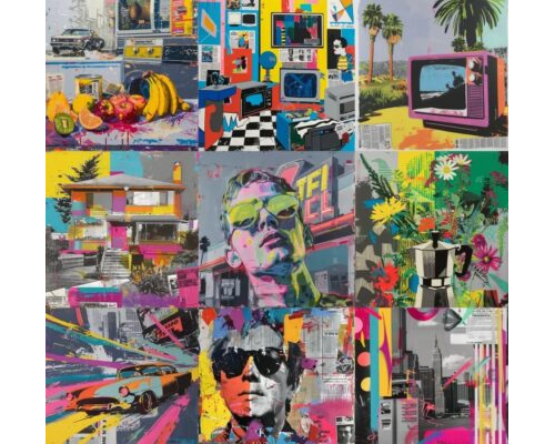 Prompt Pop Art Posters