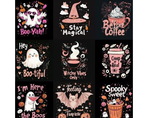 Prompt Cute Witty Halloween Tshirt Designs