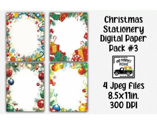 Tips Jual Abstract Stationery Digital Paper di Luar Negeri