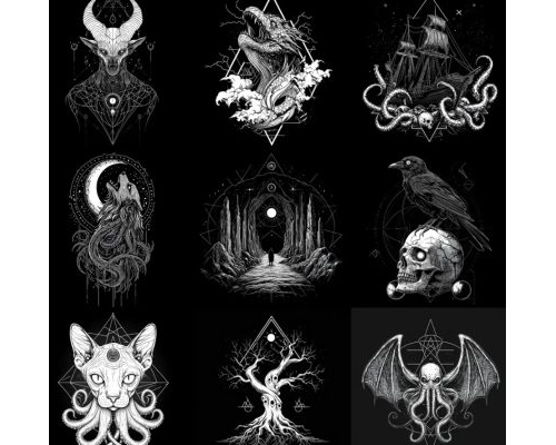 Prompt Lovecraftian T Shirt Designs
