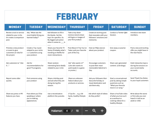 Ebook 1 Tahun Bikin Kalender Konten