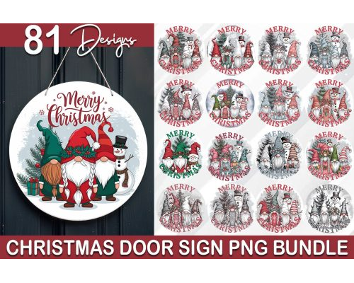 Tips Jual Christmas Gnome Door Sign PNG di Luar Negeri