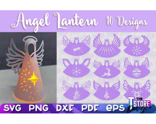 Tips Jual Angel Lantern SVG 3d Christmas di Luar Negeri