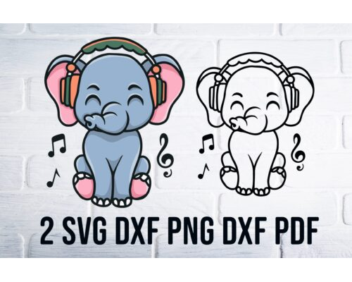 Elephant SVG Pattern