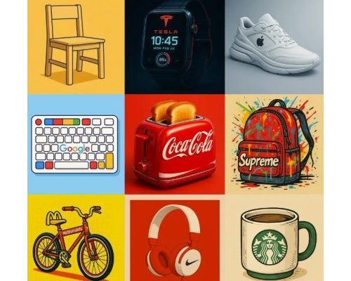 Prompt Pop Brand Swap Single Objects