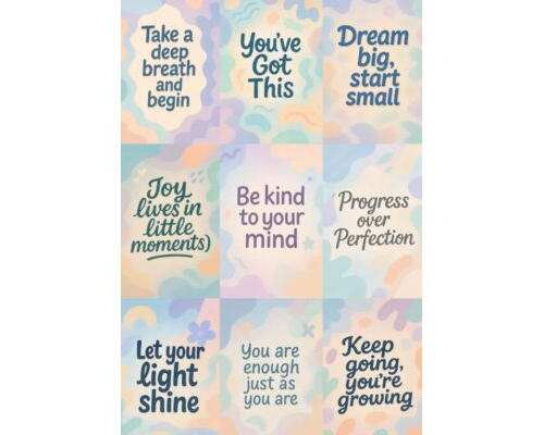 Prompt Pastel Quote Backgrounds In Cool Tones