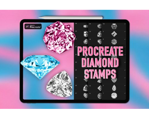 Tips Jual Procreate Diamond Stamps di Luar Negeri