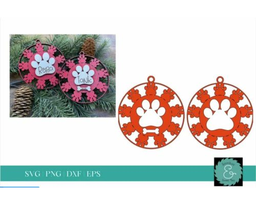 Tips Jual Paw Print Dog Ornament SVG Laser Paw Print di Luar Negeri