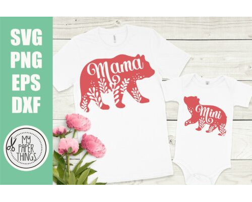 Mama Bear SVG