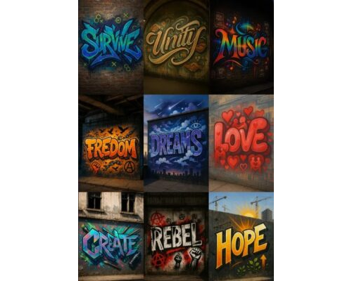 Prompt Urban Graffiti Street Art