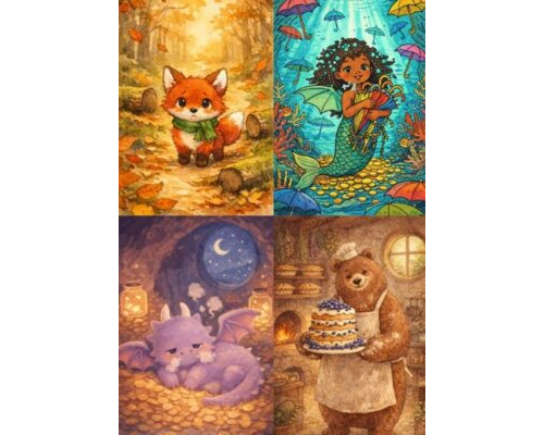 Prompt Children Book Illustrators