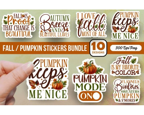 Tips Jual Fall Sublimation Stickers Bundle di Luar Negeri