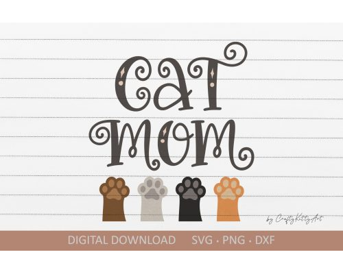 Tips Jual Cat Mom sublimation quote di Luar Negeri