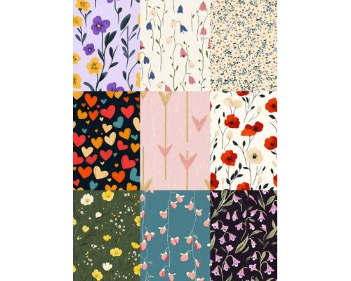 Prompt Vintage Romantic Backgrounds