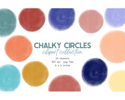 Chalk Circle Clipart