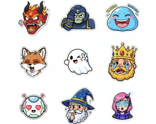 Prompt Comfort Core Kawaii Stickers