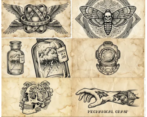 Prompt Blackwork Tattoos