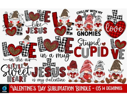 Tips Jual Valentine’s day Sublimation Bundle di Luar Negeri