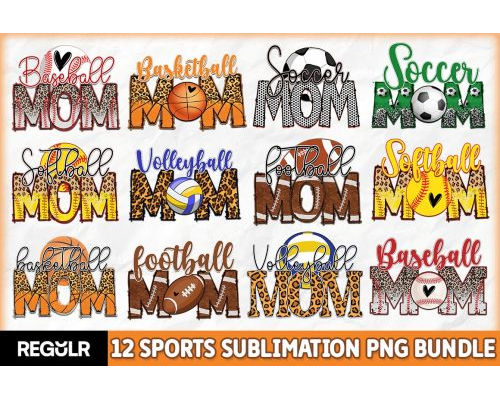 Tips Jual Sport Mama Bundle PNG Design di Luar Negeri