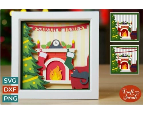 Tips Jual Design Christmas Shadow Box SVG di Luar Negeri