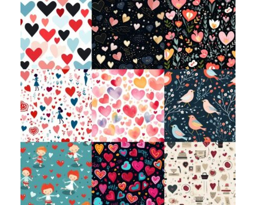 Prompt Valentine Day Love Patterns
