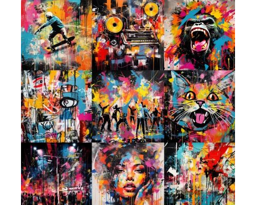 Prompt Festival Graffiti Film Grain