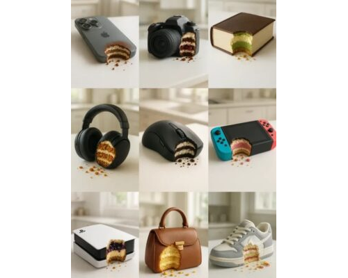 Prompt Deceptive Dessert Illusions