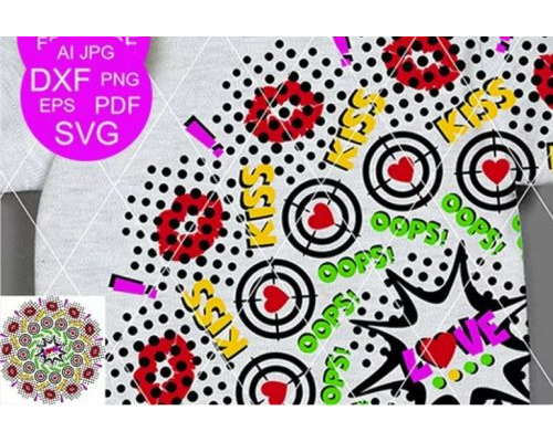 Tips Jual Design Colorful Mandala popart clip di Luar Negeri