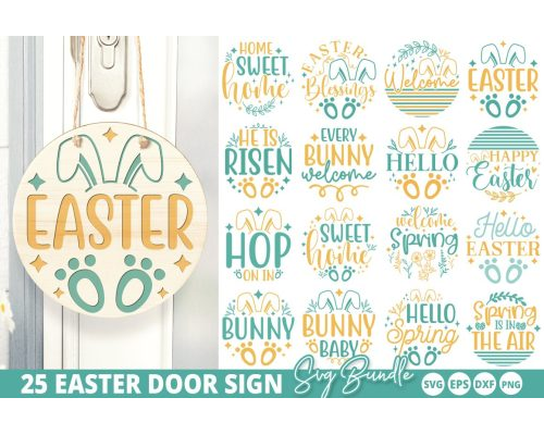 Tips Jual Easter Round Sign SVG Design di Luar Negeri