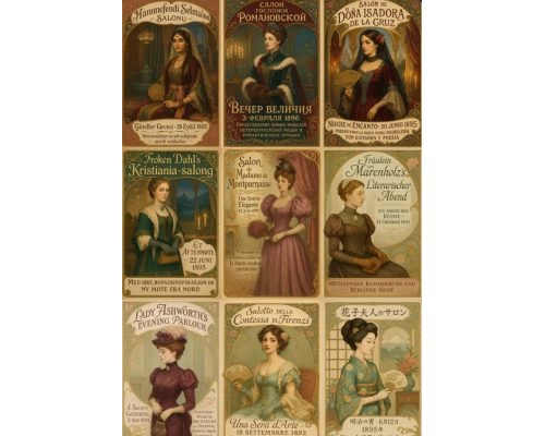 Prompt A Worldly Showcases Of High Societies