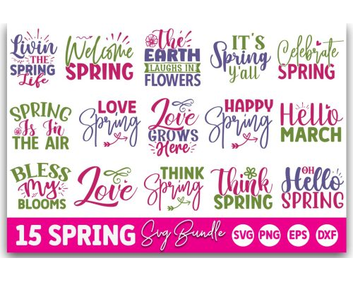 Tips Jual Spring SVG Bundle High di Luar Negeri