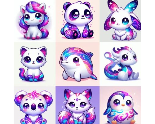 Prompt Galaxy Themed Characters