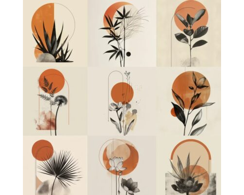 Prompt Stylish Minimalist Plants