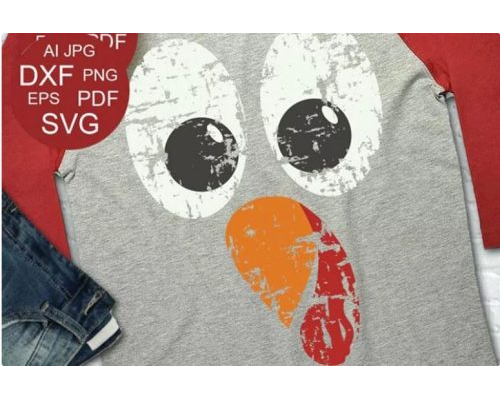 Tips Jual Grunge Turkey SVG Design di Luar Negeri