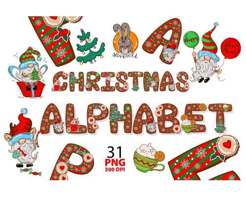 Tips Jual Christmas Alphabet PNG di Luar Negeri