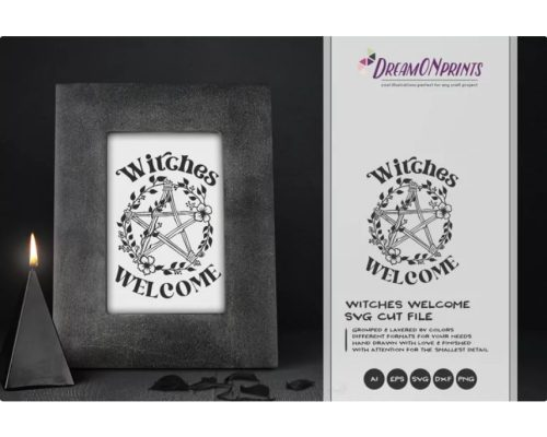Tips Jual Witches Welcome Sign SVG di Luar Negeri
