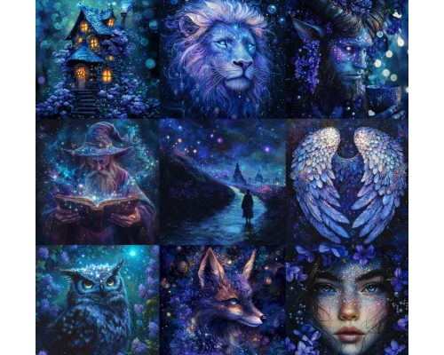 Prompt Lilac Dream Illustrations