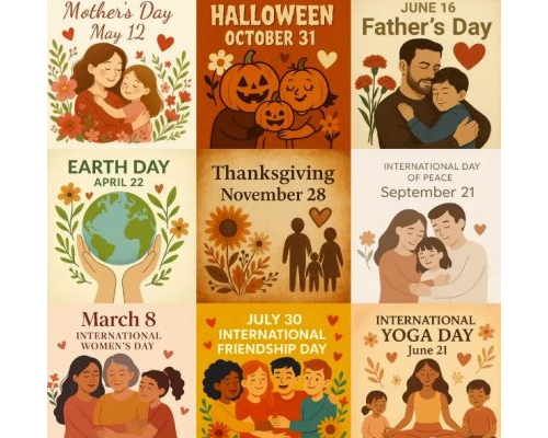 Prompt Generate Images Of Any Special Days