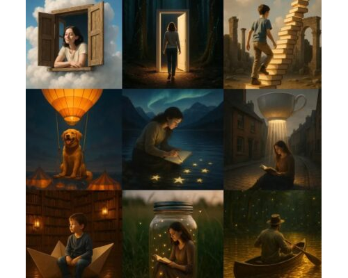 Prompt Fantasy Scenes With Realism