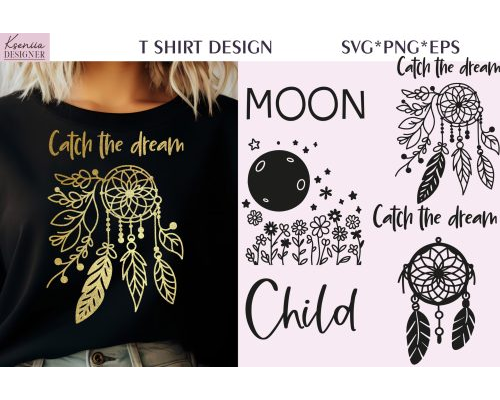 Tips Jual Moon Child Floral Moon Tshirt di Luar Negeri