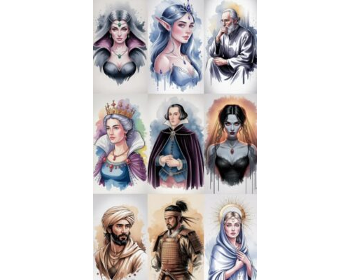 Prompt Artistic Watercolor Nobility