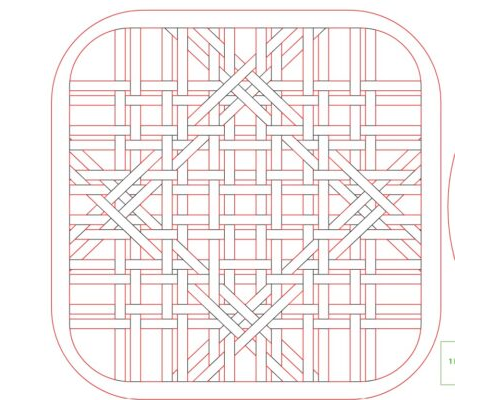 Tips Jual Basketweave Sign Backer laser ready design di Luar Negeri
