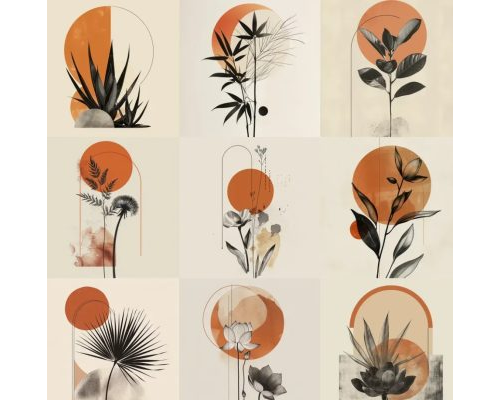 Prompt Stylish Minimalist Plants