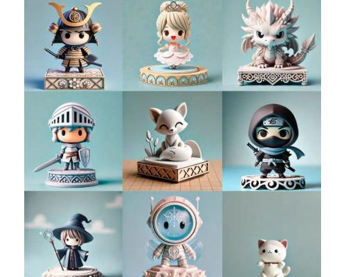 Prompt Chibistyle Figurine Collections