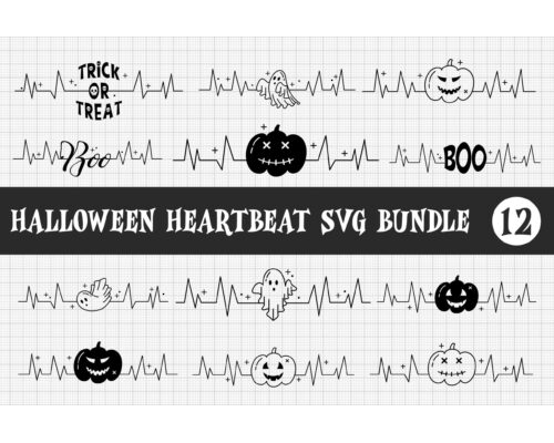 Tips Jual Halloween Heartbeat SVG Bundle di Luar Negeri